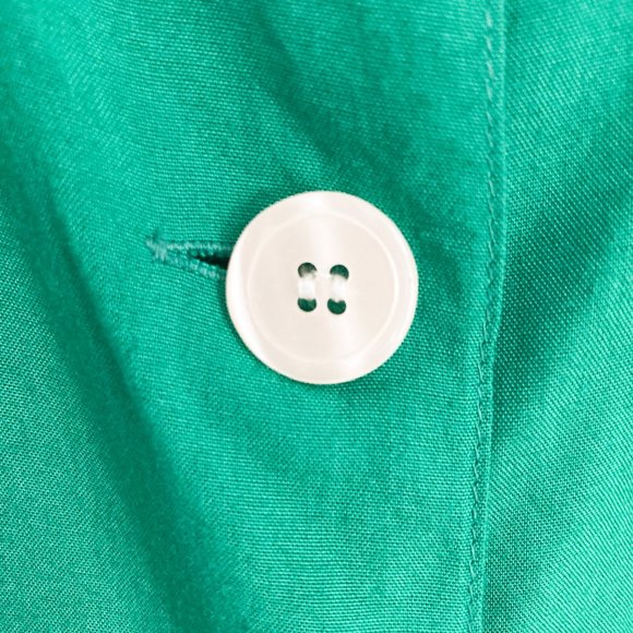 Vintage Esprit Essentials Sleeveless Green Blouse, Womens Small - Picture 6 of 10